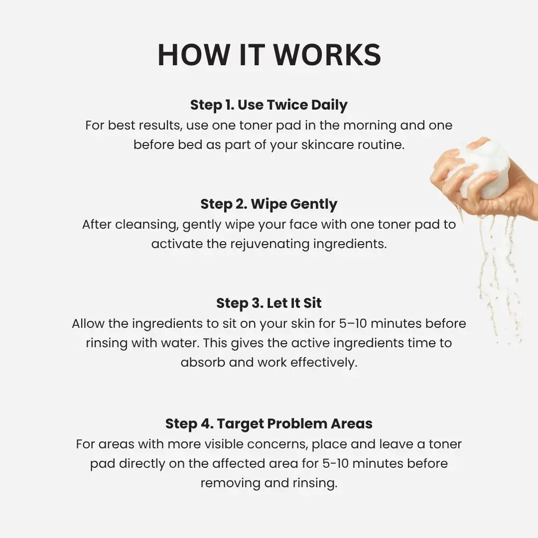 Korea Skincare Toner Pads